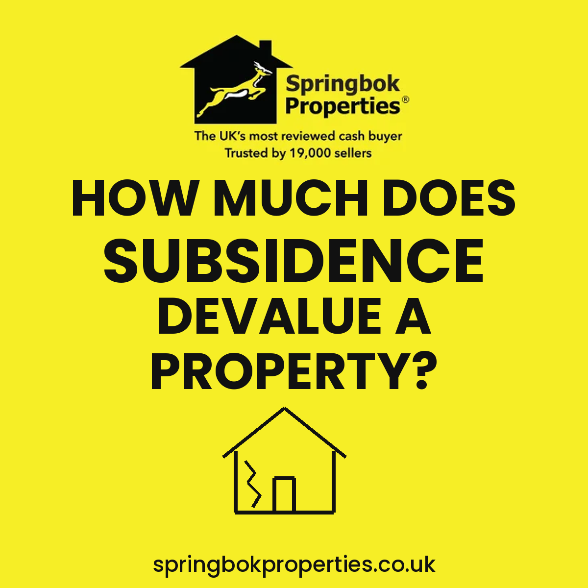 How much does subsidence devalue a property?