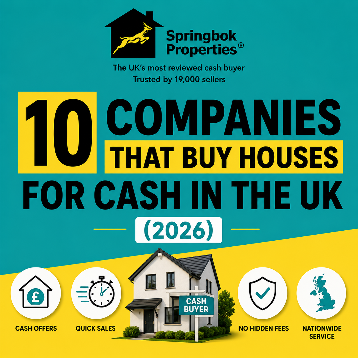 10 Companies That Buy Houses for Cash in the UK (2026)